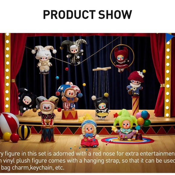 POP MART WHY SO SERIOUS Series-Vinyl Plush Pendant Blind Box - Crimson Dancer - Picture 10 of 14